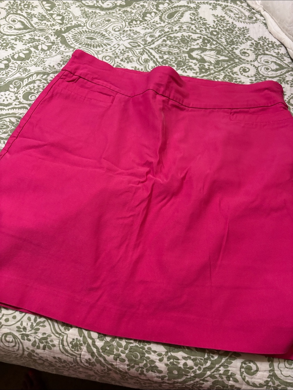 Kim Rogers Fuchsia Midi Skort